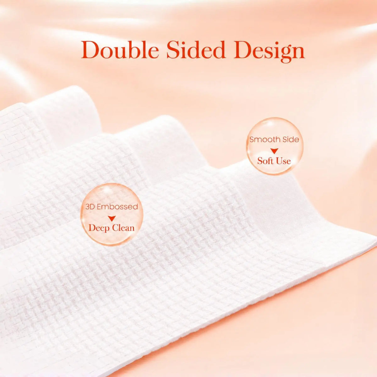 Disposable Face Towels – 4 Boxes, 160 Count XL Size | Ultra Soft Thick Facial Towels for Sensitive Skin, Dry & Wet Use