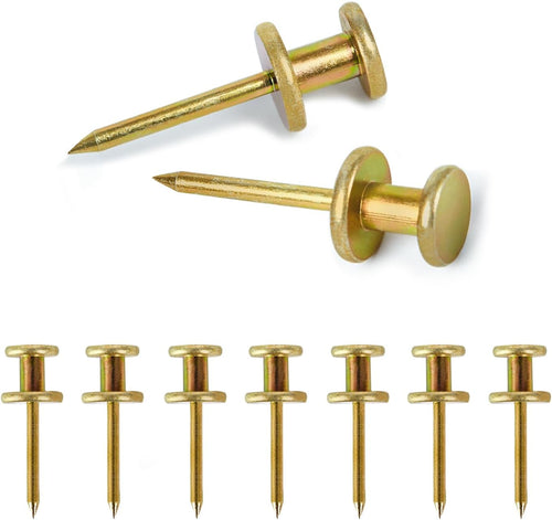 50-Piece Double-Headed Picture Hanging Push Pins